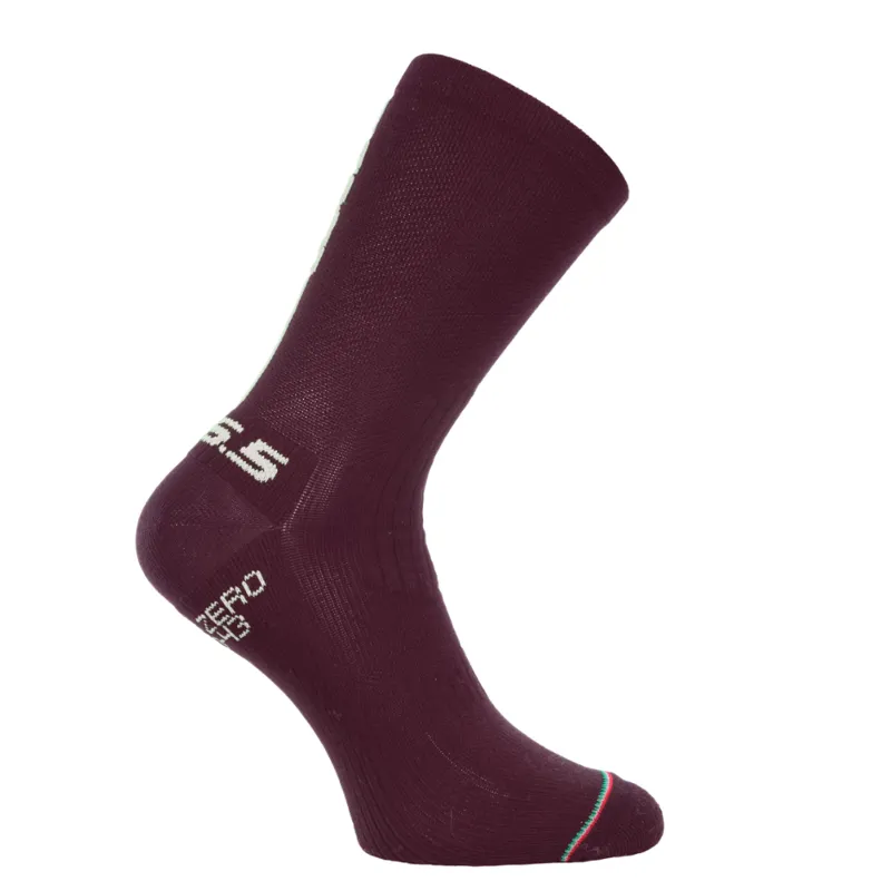 Q36.5 Be Love SETA Winter Cycling Socks : FIG